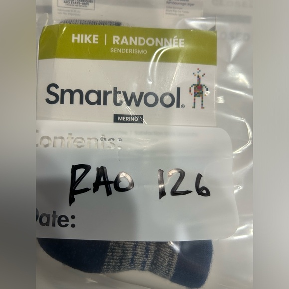 Smartwool Women's Hike Light Cushion Unisex Low Ankle Socks Ash NWT - Picture 3 of 6